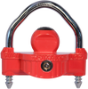 Trimax Coupler Lock - Red - 2 Key Umax25D