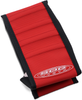 Sdg Pleated Seat Cover - Red Top/Black Sides 96347Rk