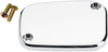 Joker Machine Master Cylinder Cover - Brake - Front - Smooth - Chrome 08-004C