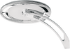 Arlen Ness Mirror - Side View - Stepped - Oval - Chrome 13-044