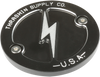 Thrashin Supply Co. Points Cover - Dished - Black - M8 Tsc-3027-4