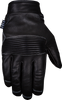 Fist Handwear Glove Road Warrior Leather Black Sm Rw001S