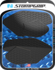Stompgrip Traction Pad Tank Grips - Icon - Black - Mt-07 55-14-0195B