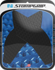 Stompgrip Traction Pad Tank Grips - Icon - Black - Honda 55-14-0161B