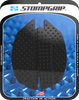 Stompgrip Traction Pad Tank Grips - Volcano - Black - Mt-10 55-10-0203B
