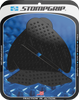 Stompgrip Traction Pad Tank Grips - Volcano - Black - Ninja H2 Sx/Se 55-10-0150B