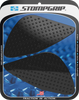 Stompgrip Traction Pad Tank Grips - Volcano - Black - Speed Triple 1200 Rr/Rs 55-10-0183-1B