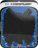 Stompgrip Traction Pad Tank Grips - Volcano - Black - Crf300L/Rally 55-10-0190B