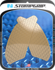 Stompgrip Traction Pad Tank Grips - Icon - Clear - G 310 R 55-14-0200C