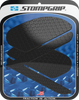 Stompgrip Traction Pad Tank Grips - Icon - Black - Ninja H2 55-14-0108B