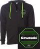 Kawasaki Octagon Zip-Up Hoodie - Black - Medium 28-88152