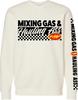 Fmf Fleece Crew Mixin Bone Sm Fa25121901Bonsm