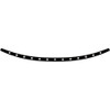 Memphis Shades Windshield Trim - Black - Dish - Flh Meb0972