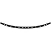 Memphis Shades Windshield Trim - Black - Holes - Flh Meb0976