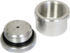 La Choppers Gas Cap With Weld-On Bung - Aluminum La-7450-01