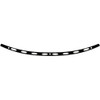 Memphis Shades Windshield Trim - Black - Oval - Flh Meb0975