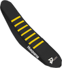 D'Cor Visuals Seat Cover - Black/Yellow - Tc85 '18-'22 30-70-101