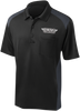 Throttle Threads Drag Specialties Polo Shirt - Black/Charcoal - 3Xl Drg30Cs416Bch3X