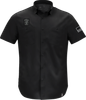 Biker Sam Lightweight Shirt - Black/White - 4Xl Abbsam07St74Bk4R