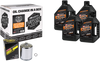 Maxima Racing Oil Evo/Xl Quick Oil Change Kit - Chrome Filter 90-069014Pc