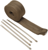 Cycle Performance Prod. Lava Rock Exhaust Wrap Kit - Metallic - 2" X 25' Cpp/9053Sl