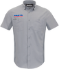 Throttle Threads Parts Unlimited Vented Shop Shirt - Gray - Xl Psu37St26Gyxl