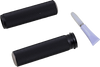 Arlen Ness Grips - Knurled - Tbw - Titanium 07-348