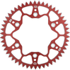 Moto-Master 7075 Series Alu Sprocket (Red, 420-48T) Honda 620032348