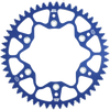 Moto-Master 7075 Series Alu Sprocket (Blue, 428-47T) Tm 620182447