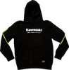 D'Cor Visuals Kawasaki Race Sweatshirt - Black - 2Xl 85-206-5