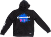 D'Cor Visuals Kawasaki Factory Sweatshirt - Black - Xl 85-213-4