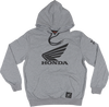 D'Cor Visuals Honda Wing Sweatshirt - Gray - Xl 85-204-4