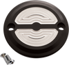 Joker Machine Timing Cover - Milled - Black - M8 02-972-2