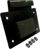 Alloy Art License Plate Mount - Black Ld-1