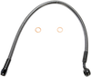 Magnum Shielding Brake Line - 10 Mm-35 - 17" - Black Pearl As47117