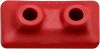 Fast-Trac Extra Large Backer Plates - Red - Twin - 48 Pack 515-48