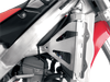 Works Connection Radiator Brace Set - Silver - Honda 18-771