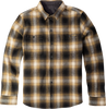 American Biker American Biker Mr Piston Flannel Shirt - Brown - Large Abbpiston01St61Brlr