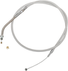 Magnum Shielding Sterling Chromite Ii Braided Throttle Cable For Harley-Davidson - 32-1/2" 3301