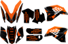 Flu Designs Inc. Pts 6 Graphic Kit - Ktm 51090