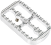 Joker Machine Brake Pedal Cover - Silver - Serrated 08-641