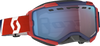 Scott Fury Snow Goggles - Red/Blue - Enhancer Blue Chrome 278605-1228347