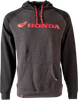 Factory Effex Honda Landscape Pullover Hoodie - Charcoal/Black - 2Xl 24-88308
