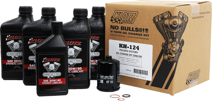 Oil Change Kit - Victory - 20W/40 Kh-124