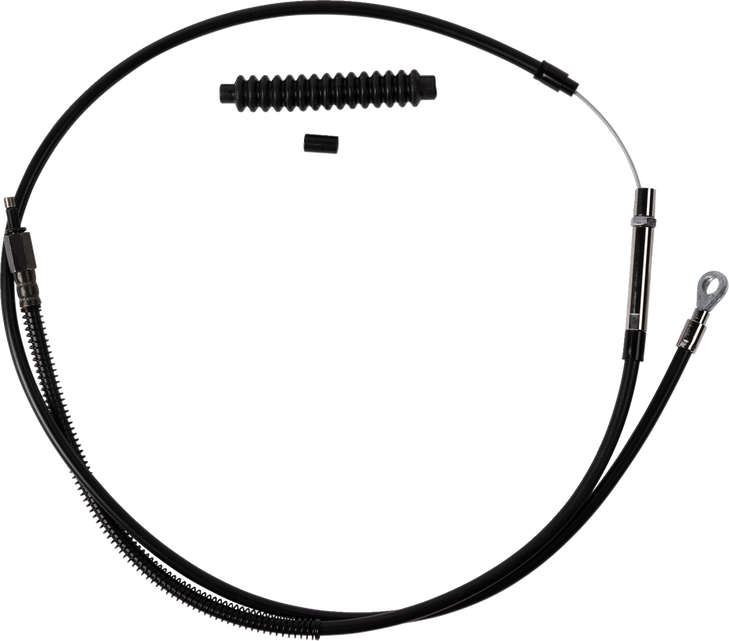 High-Efficiency Black Vinyl Clutch Cable - Standard 101-30-10067