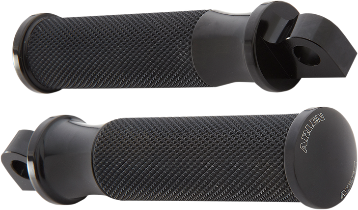 Arlen Ness Footpegs - Smoothie - Black 07-921