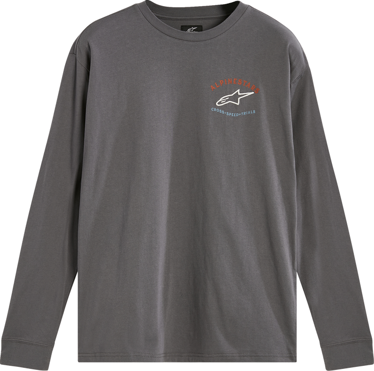 Full Face Long-Sleeve T-Shirt - Charcoal - Xl 12337120018Xl