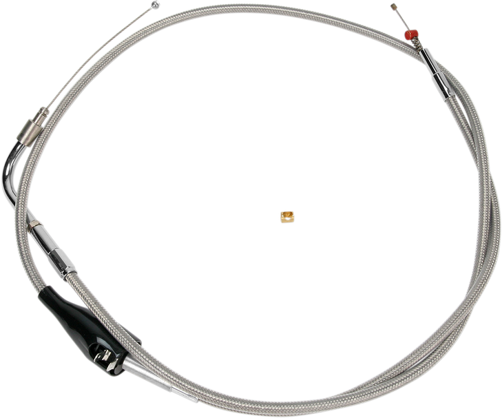 Barnett Stainless Steel Idle Cable - Cruise - +6" 102-30-41002-06