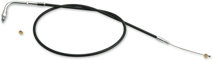 S&S Cycle Black Vinyl Throttle Cable - 36" - Black 19-0432