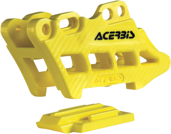 Acerbis Complete Chain Guide Block - Yellow - Suzuki 2410980005